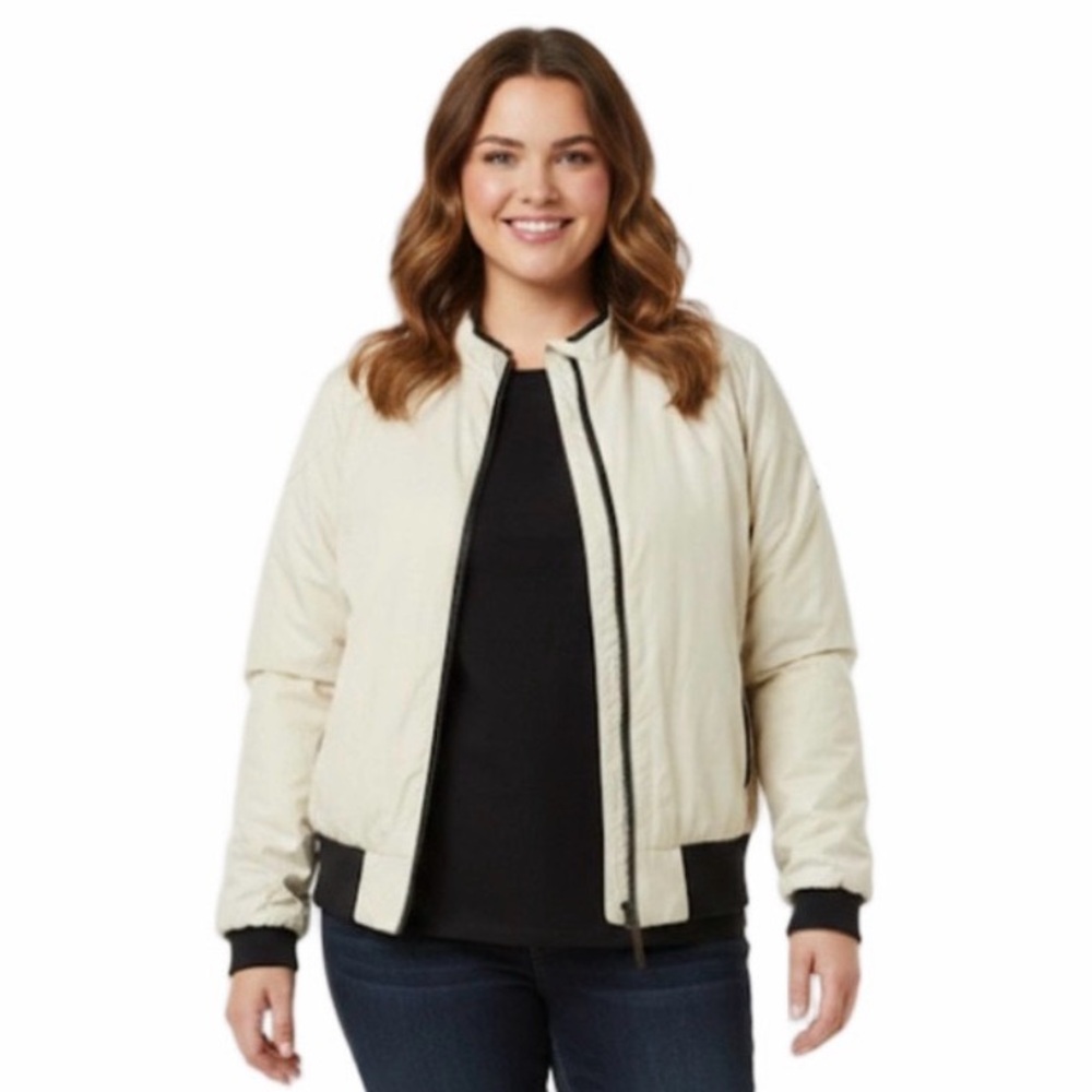 Kathmandu Spring Fall Jacket Woman Lady Size 16 Cream